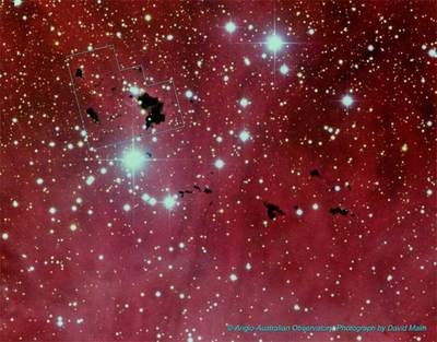 Mgławica emisyjna IC 2944