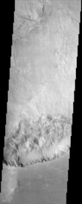Ochłań Ganegsu - zdjęcie Mars Odyssey