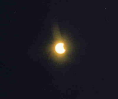 Zaćmienie Słońca przez filtr spawalniczy, 31 maja 2003 godzina 6:05