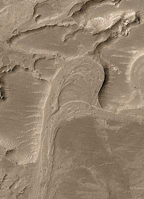 Fragment usypiska na Marsie (I)