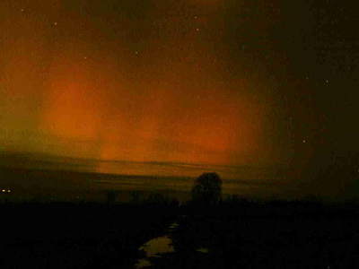 Zorza polarna, 20 listopada 2003, Czarny Dunajec (I)