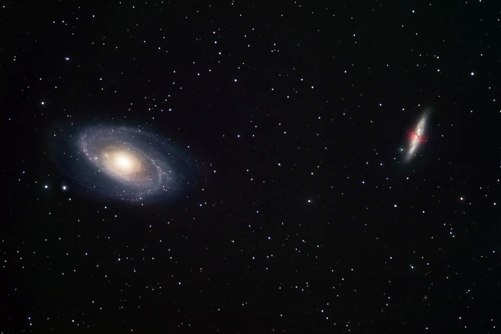 Para galaktyk M81 oraz M82