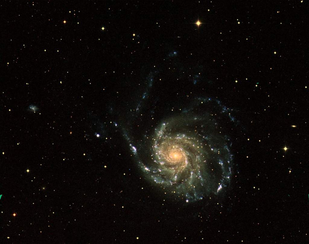 M101 okiem sondy GALEX