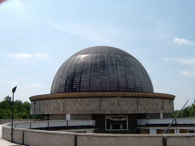 Planetarium Śląskie - widok z tarasu