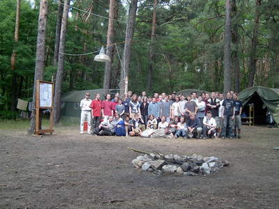 Uczestnicy obozu AD 2004
