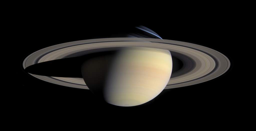 Najdokładniejsze całościowe zdjęcie Saturna z lutego 2005 roku
