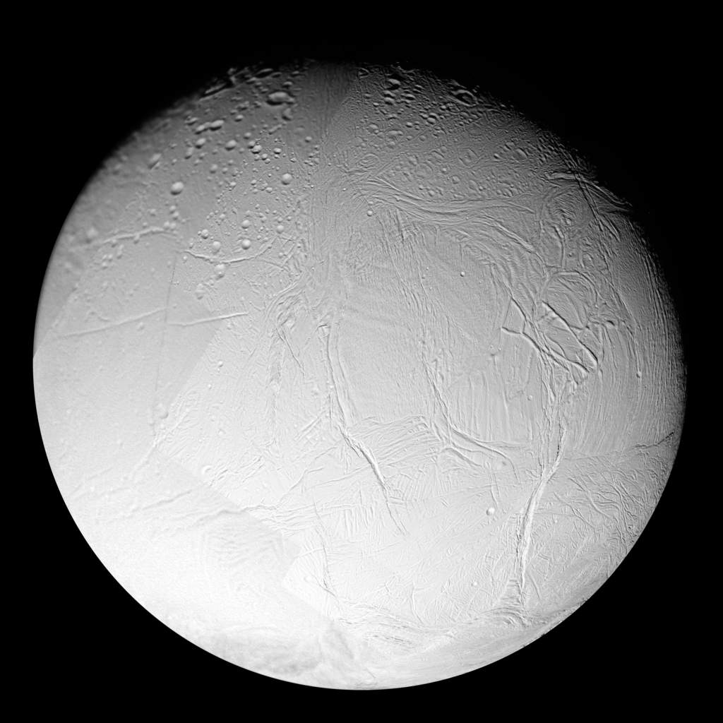Mozaika zdjęć Enceladusa (Cassini)