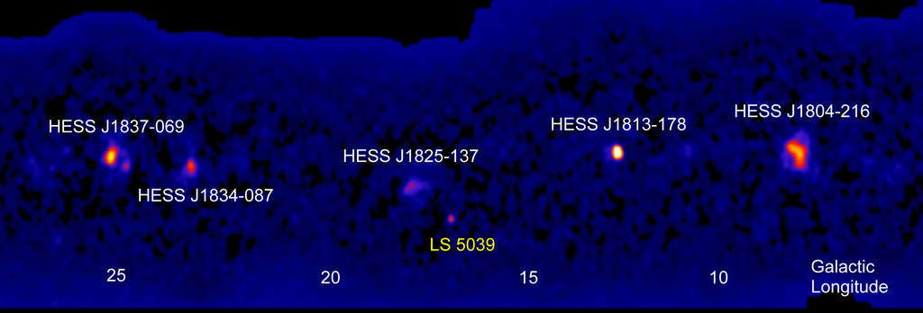 Źródła gamma odkryte przez HESS