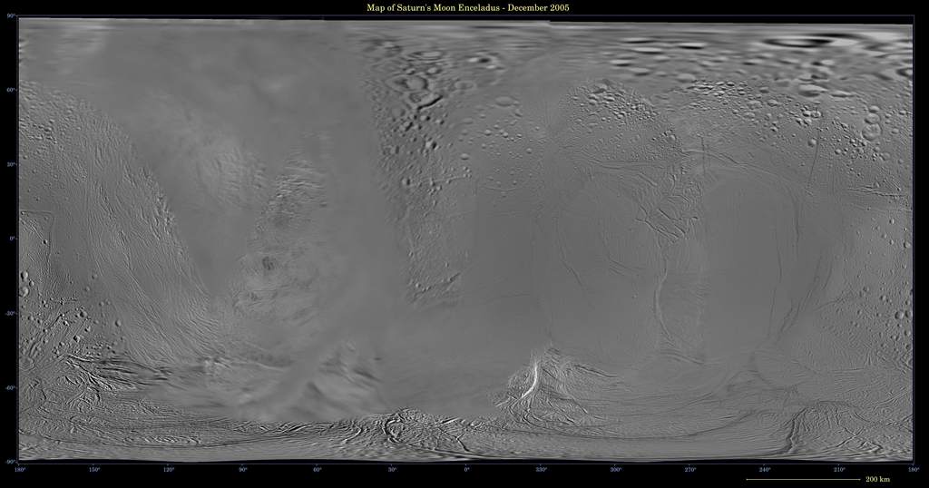 Mapa Enceladusa