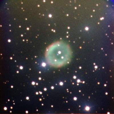 NGC 2438 na zdjęciu uczniów