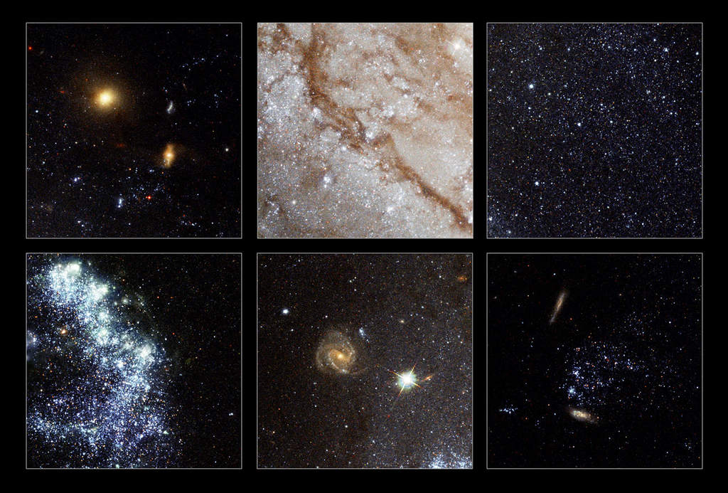 Szczegóły galaktyki Wir (M101)
