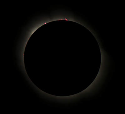 Eclipse Hunters - proturberancje widoczne podczas całkowitego zaćmienia Słońca