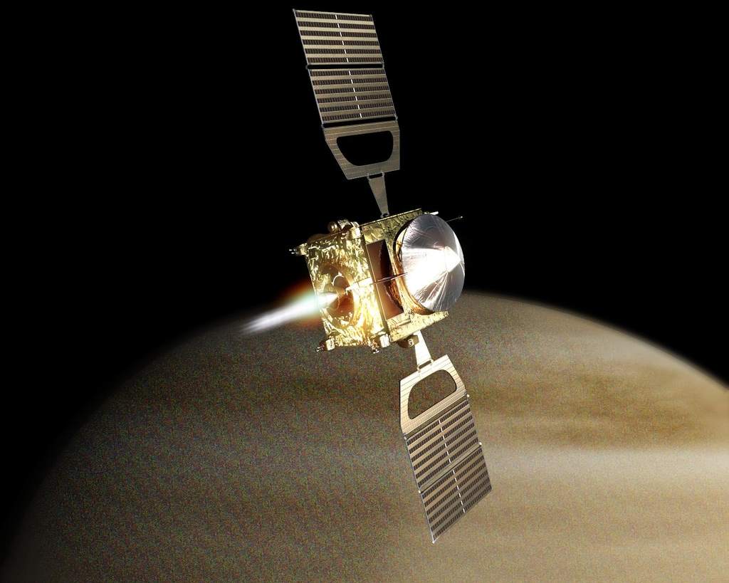 Wizja Wejścia Venus Express na orbitę
