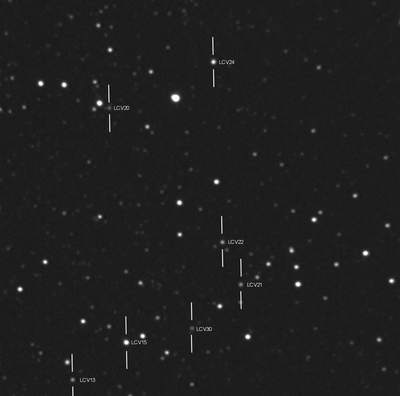 M23- gwiazdy zmienne