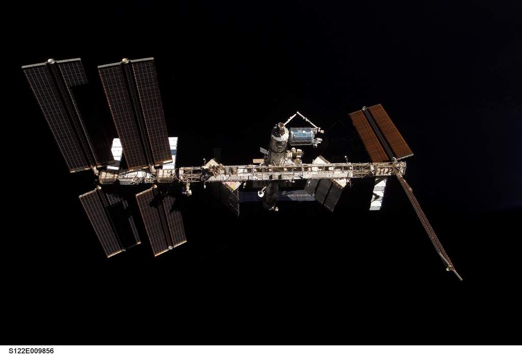 Międzynarodowa Stacja Kosmiczna z po STS-122