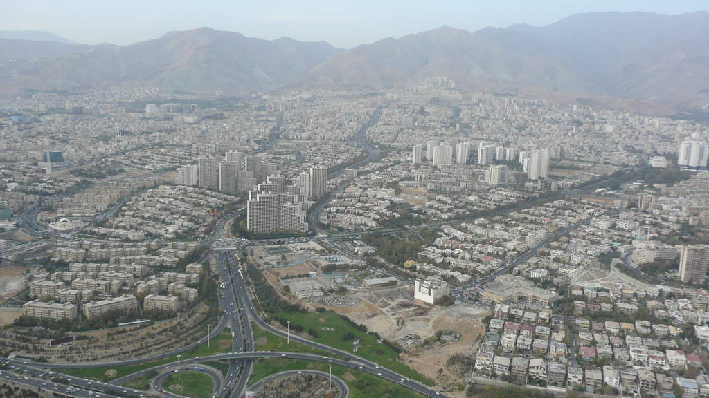 Widok na Teheran