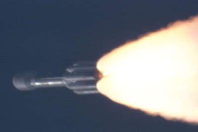 Delta II wynosząca GRAILa na orbitę.