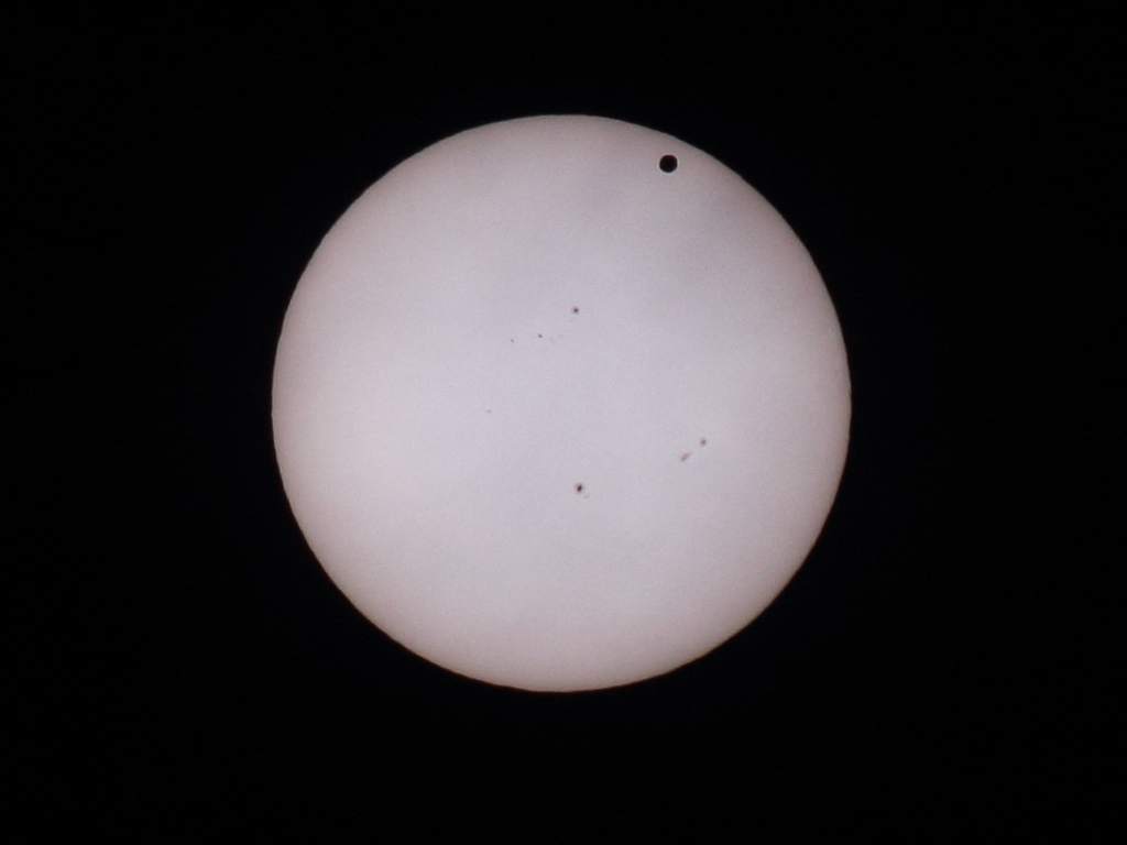 Przejście Wenus przed tarcza słoneczną (II)