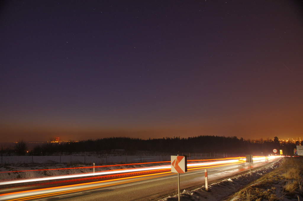 Kometa Pan-STARRS, zdjęcie Andrzeja Karonia (I)