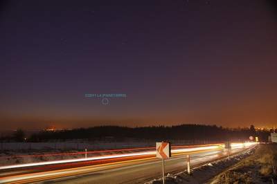 Kometa PANSTARRS, zdjęcia Andrzeja Karonia (I, miniatura)