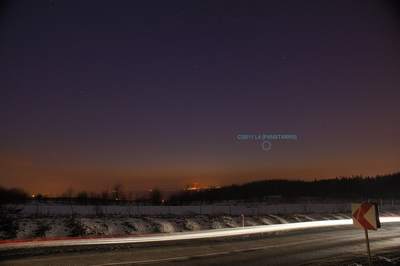 Kometa PANSTARRS, zdjęcia Andrzeja Karonia (II, miniatura)