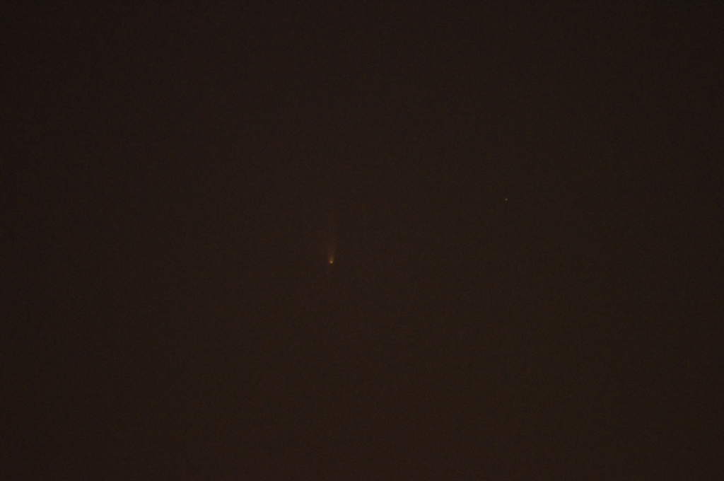 Kometa Pan-STARRS, zdjęcie Andrzeja Karonia (III, powiększenie 1)