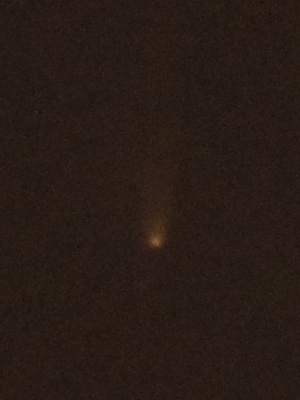 Kometa Pan-STARRS, zdjęcie Andrzeja Karonia (III, powiększenie 2)