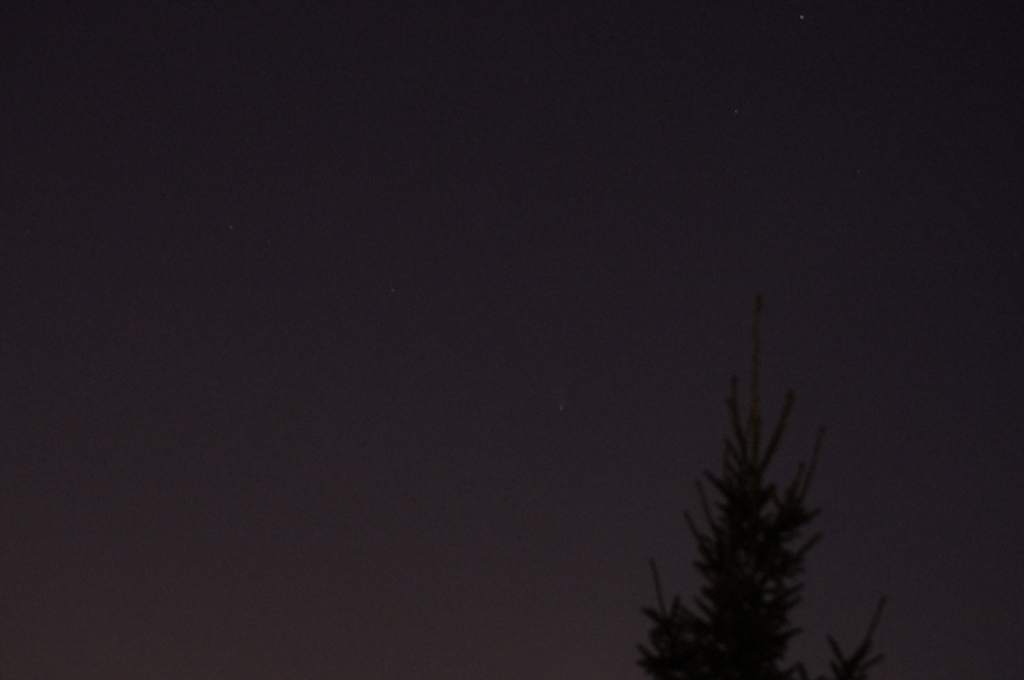 Kometa Pan-STARRS, zdjęcie Mariusza Stańka (I)