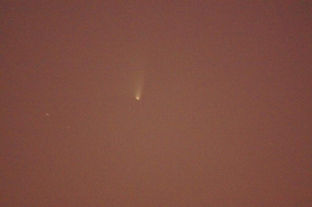 Kometa Pan-STARRS, zdjęcie Andrzeja Karonia (V)
