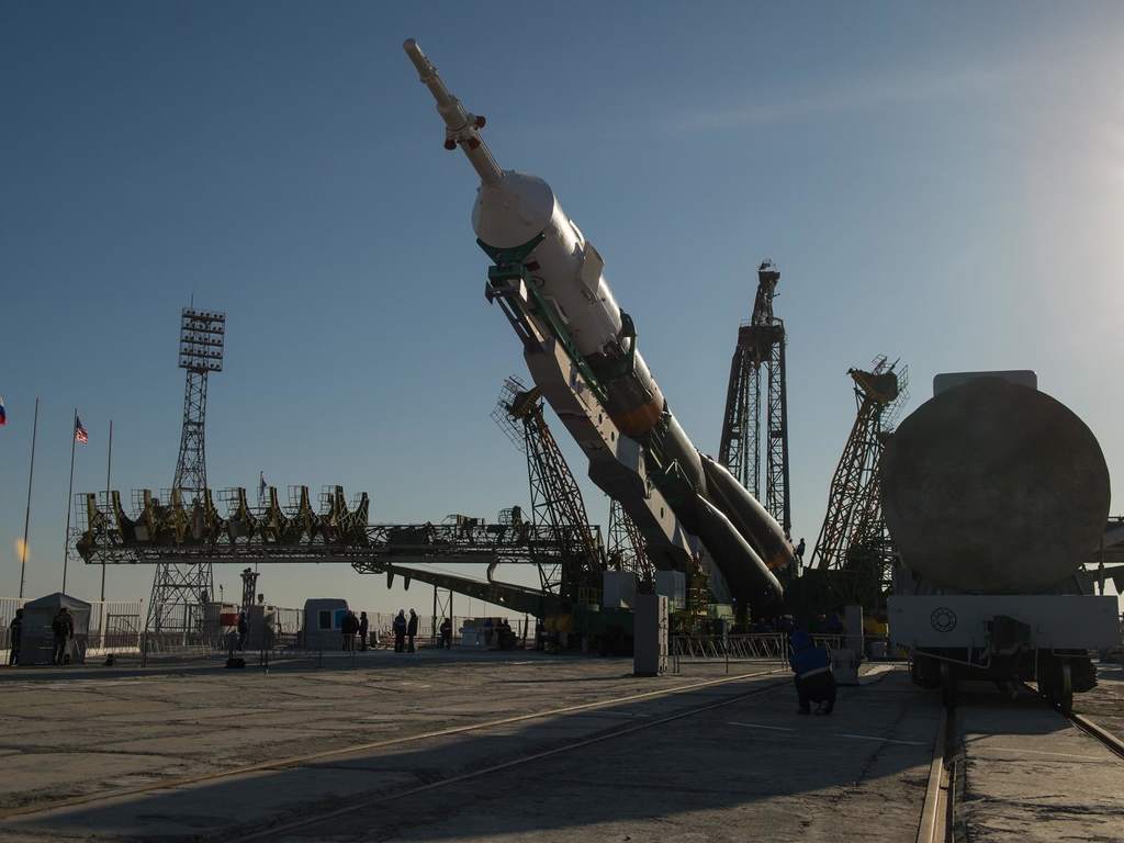 Sojuz - przygotowania do startu