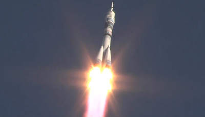 Sojuz wynosi załogę 38. Ekspedycji na ISS