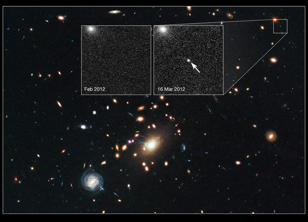 Gromada galaktyk RXJ1532.9+3021 i supernowa Didius