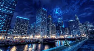 Chicago nocą