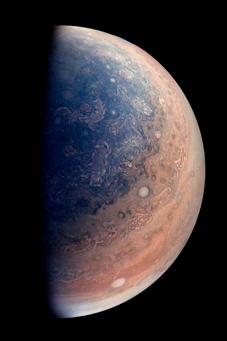 Zdjęcie Jowisza obrobione przez astronoma amatora - Gabriela Fiseta