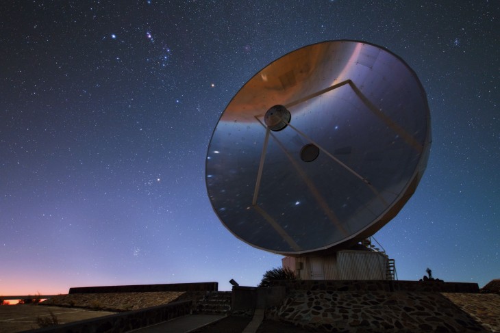 Niebo nad Obserwatorium La Silla