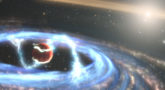 Ilustracja pola magnetycznego wokół egzoplanety