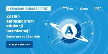 Zostań ambasadorem edukacji kosmicznej @ Wydarzenie online