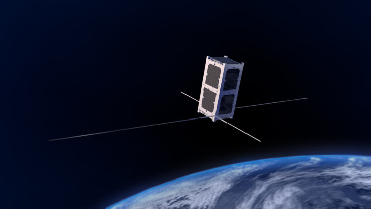 wizualizacja satelity WroSat