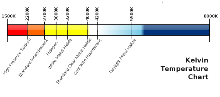 Skala temperatury barwowej Kelvina