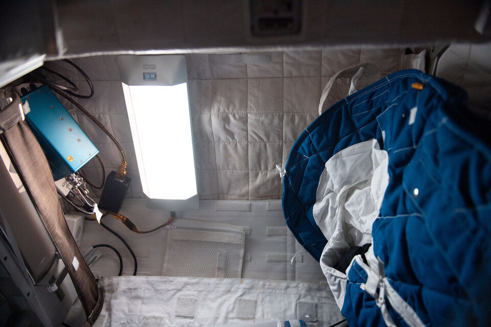 Sypialnia na ISS