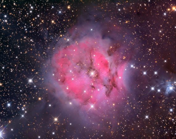 Zdjęcie Mgławicy Kokon.