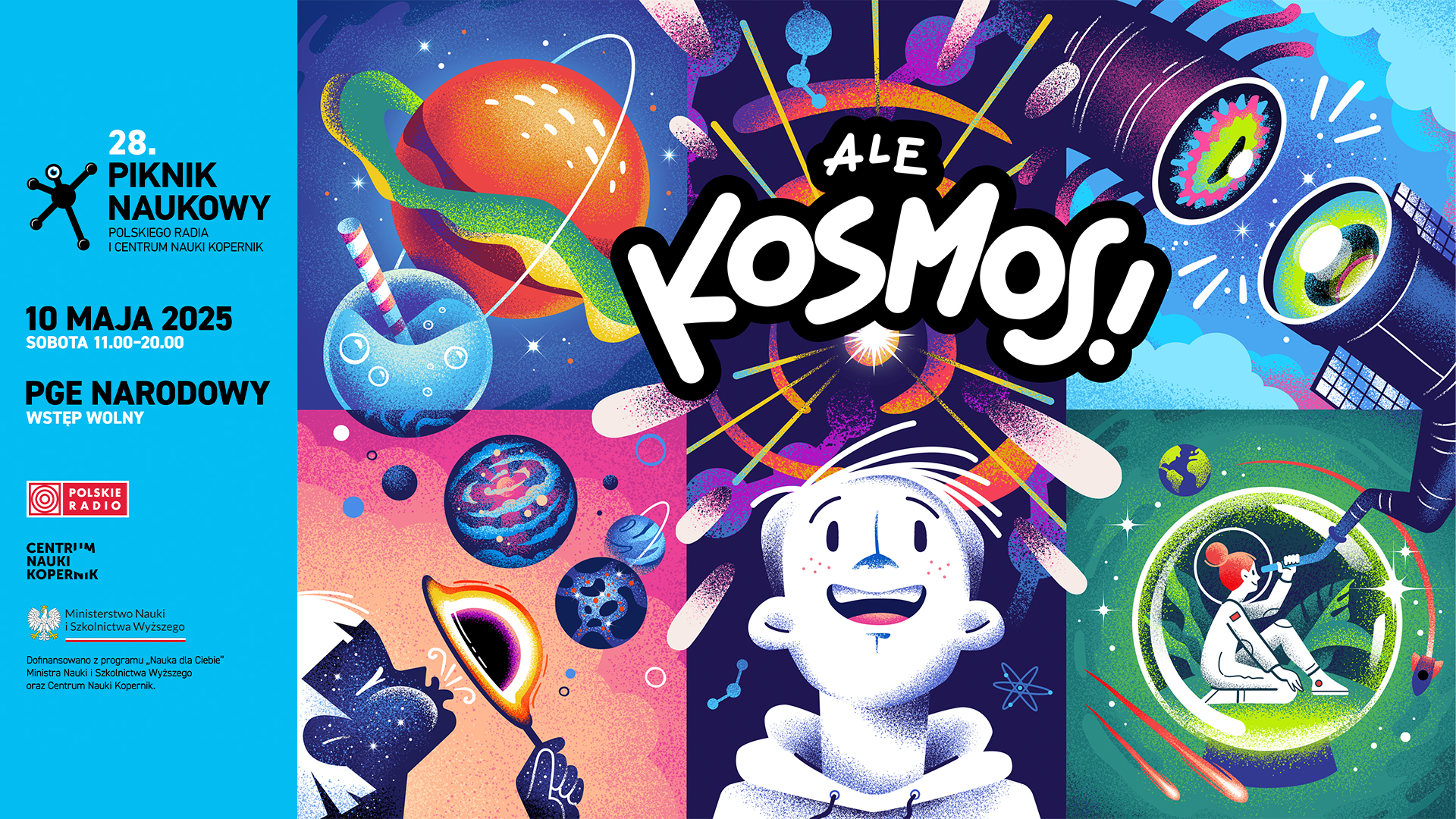 28. Piknik Naukowy z motywem przewodnim Ale Kosmos!