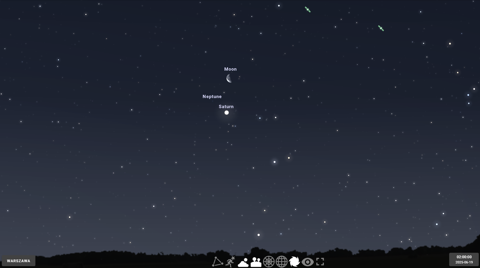 Niebo w czerwcu 2025 roku