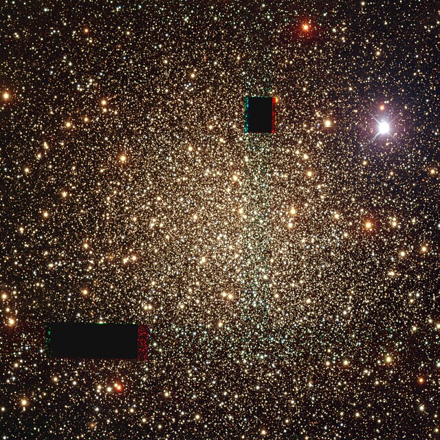 Astrofotografia gromady kulistej Caldwell 108.