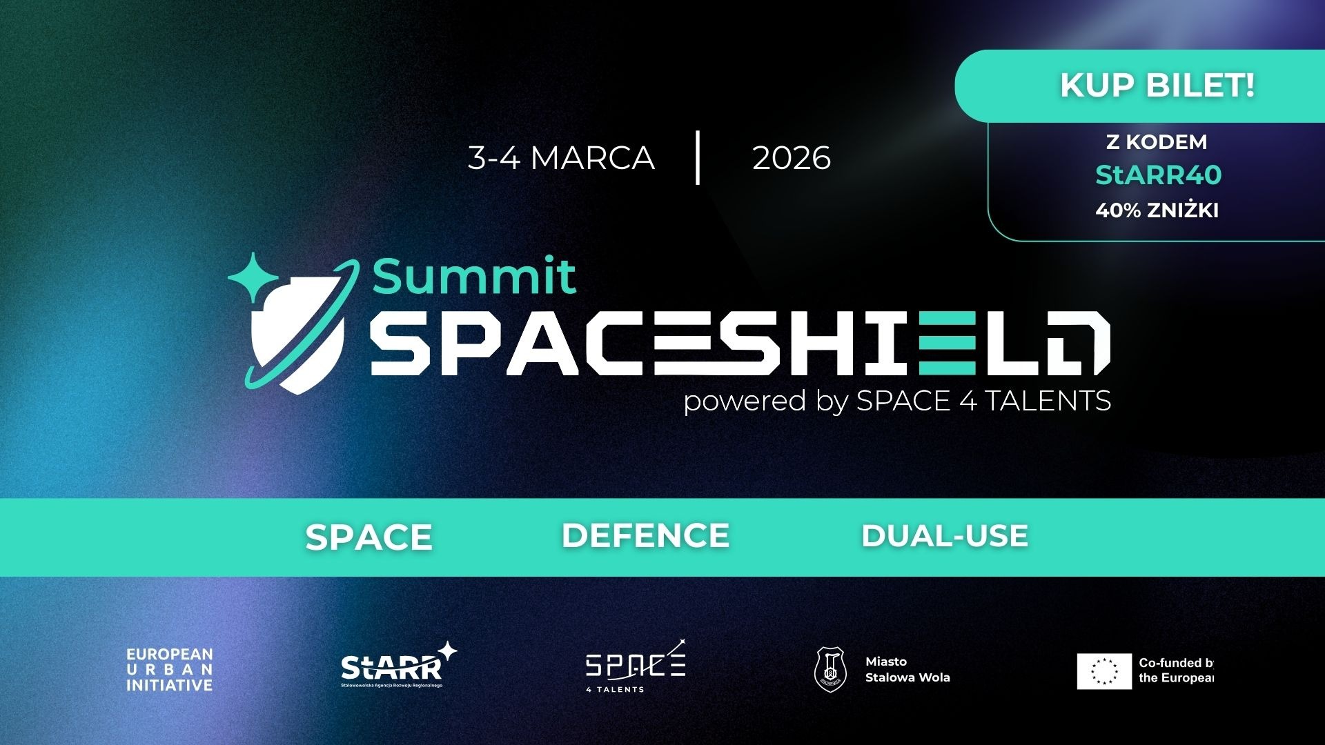 Tam, gdzie SPACE spotyka DEFENCE. SpaceShield Summit 2026 – ostatnie wolne miejsca!