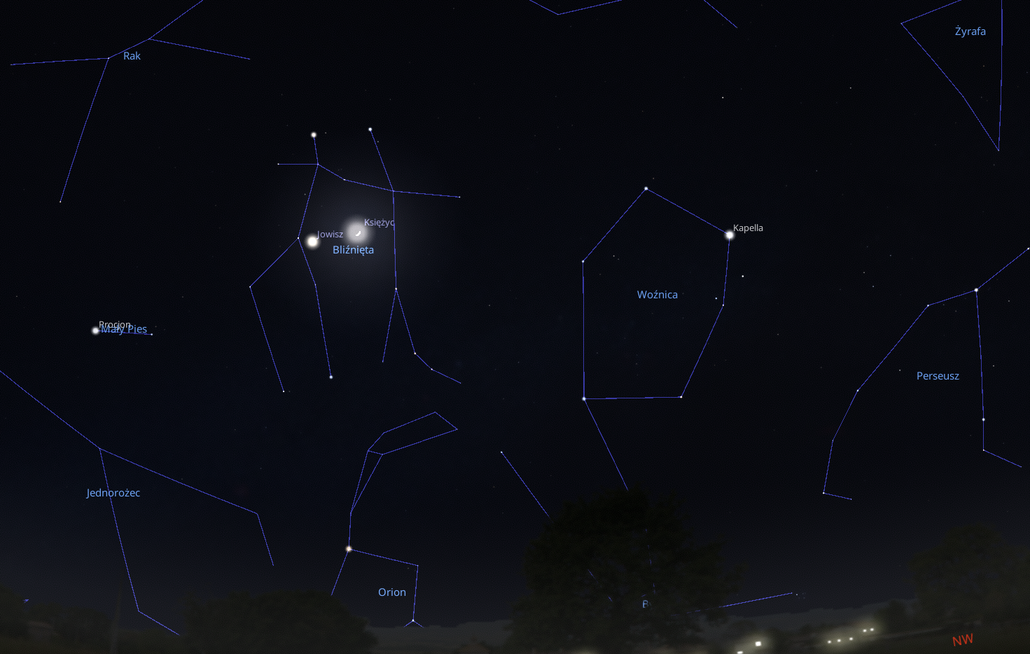 Niebo w kwietniu 2026 roku