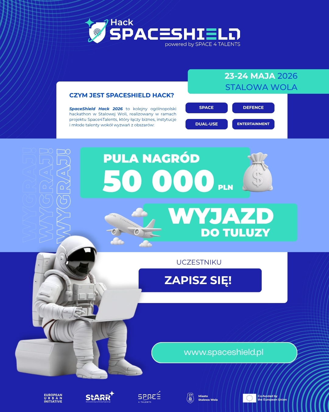 SpaceShield Hack 2026 – Stalowa Wola centrum innowacji w sektorze space & defence