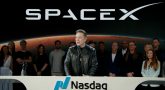 Elon Musk podczas IPO SpaceX