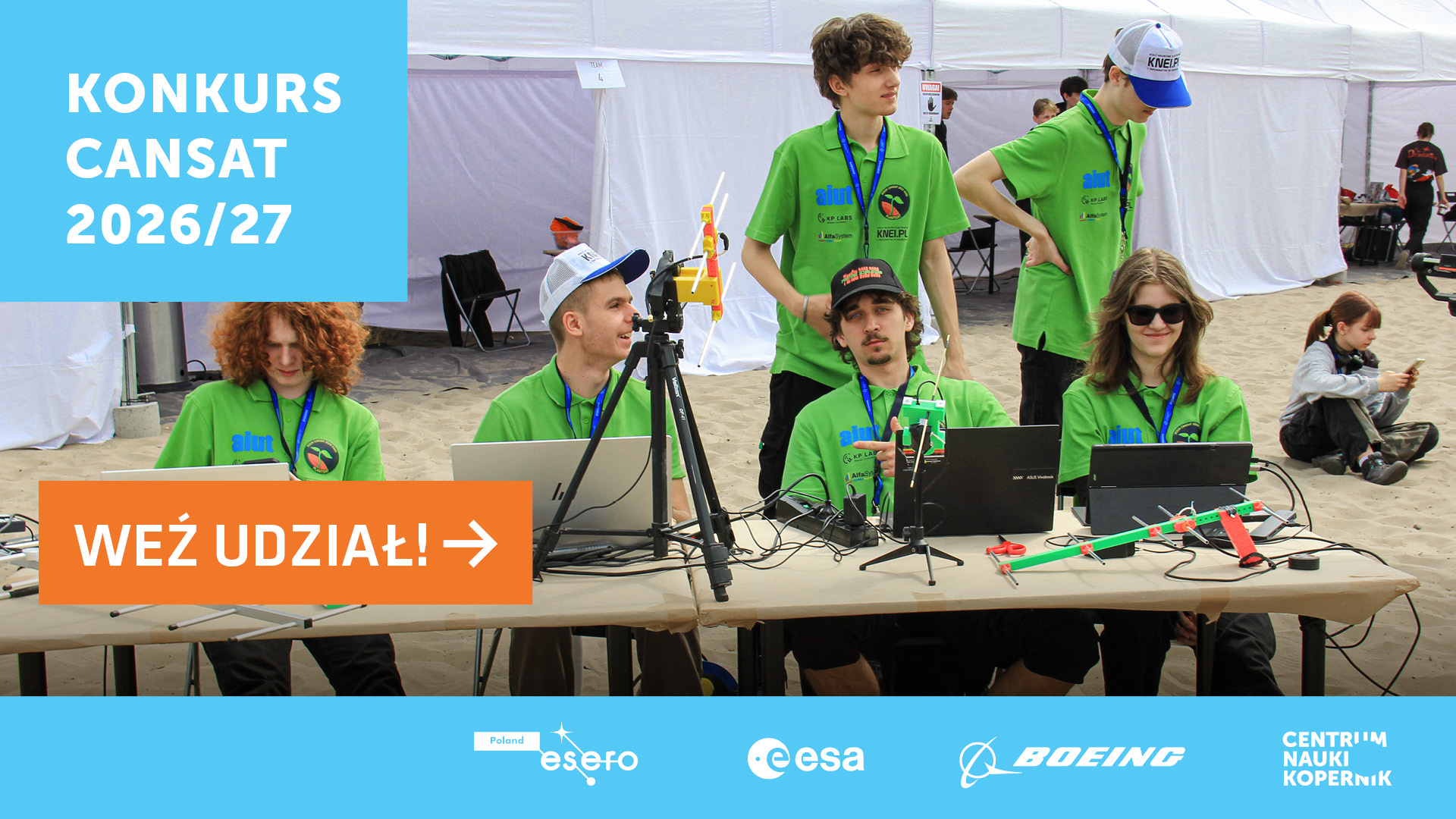 Międzynarodowy konkurs dla uczniów CanSat 2026/27 wystartował!