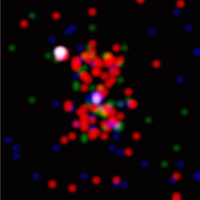 Gaz otaczający gromadę galaktyk 3C294